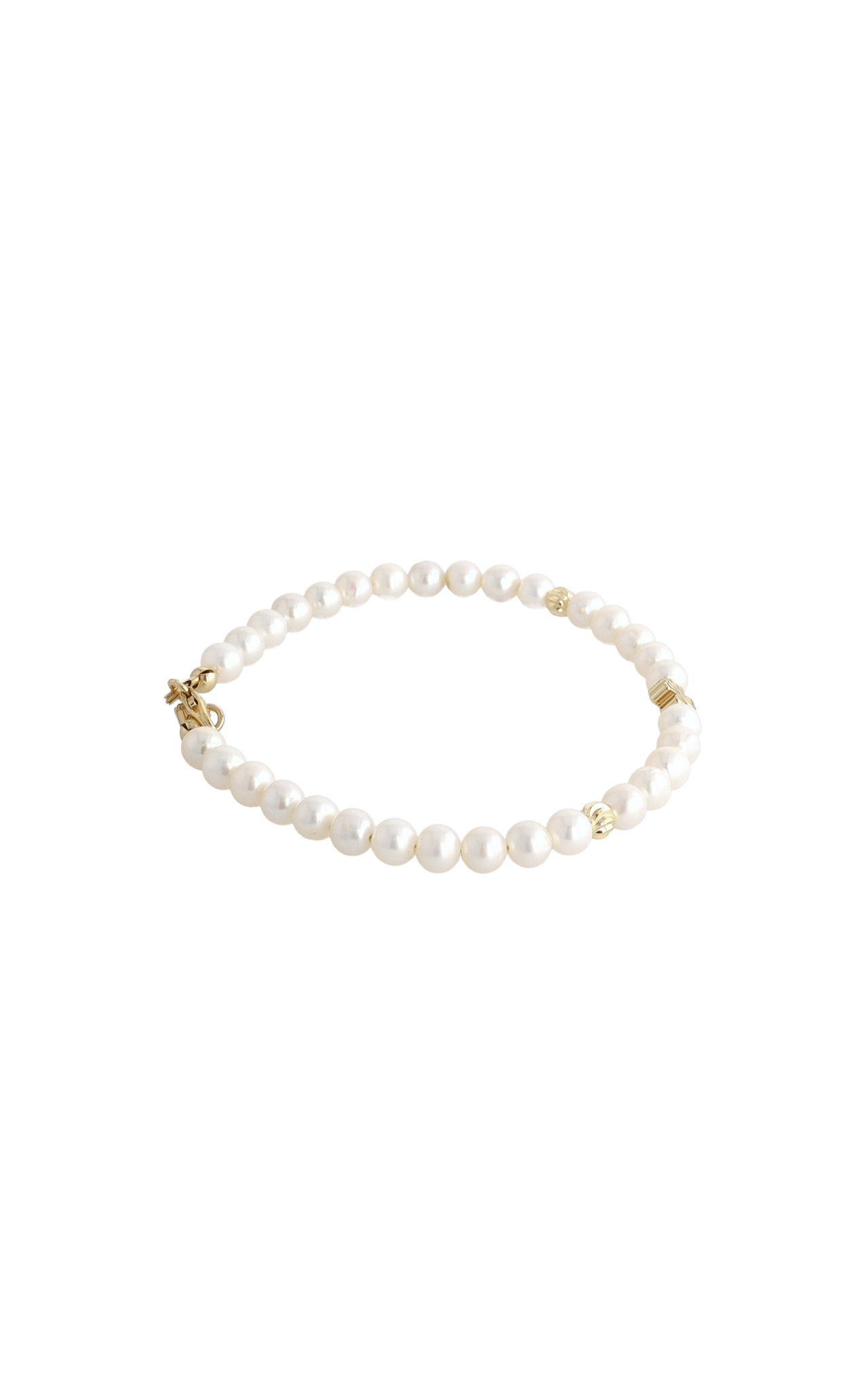 Lucky Clover Fresh Water Pearl Bracelet - Eat.Read.Love.