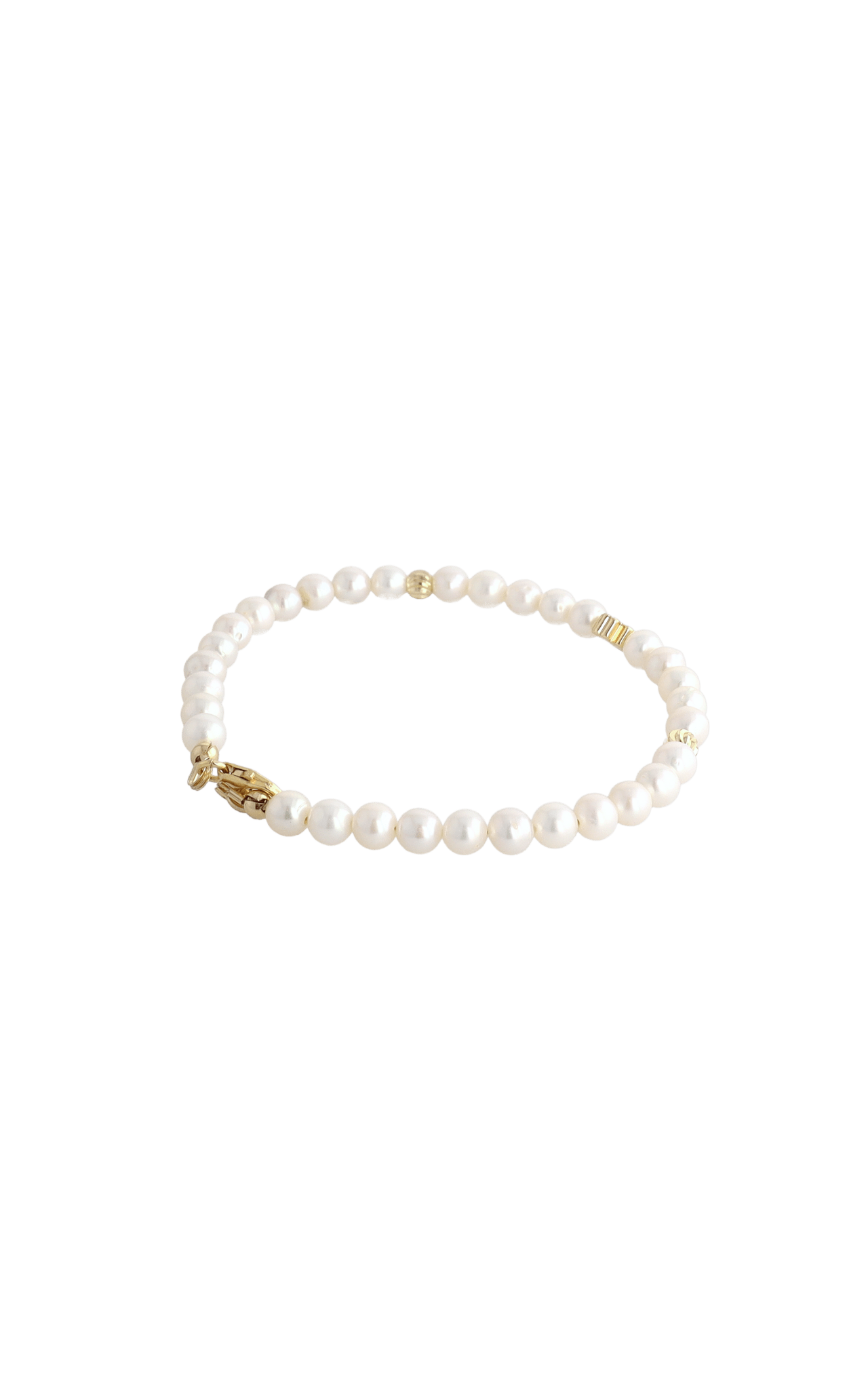 Lucky Clover Fresh Water Pearl Bracelet - Eat.Read.Love.