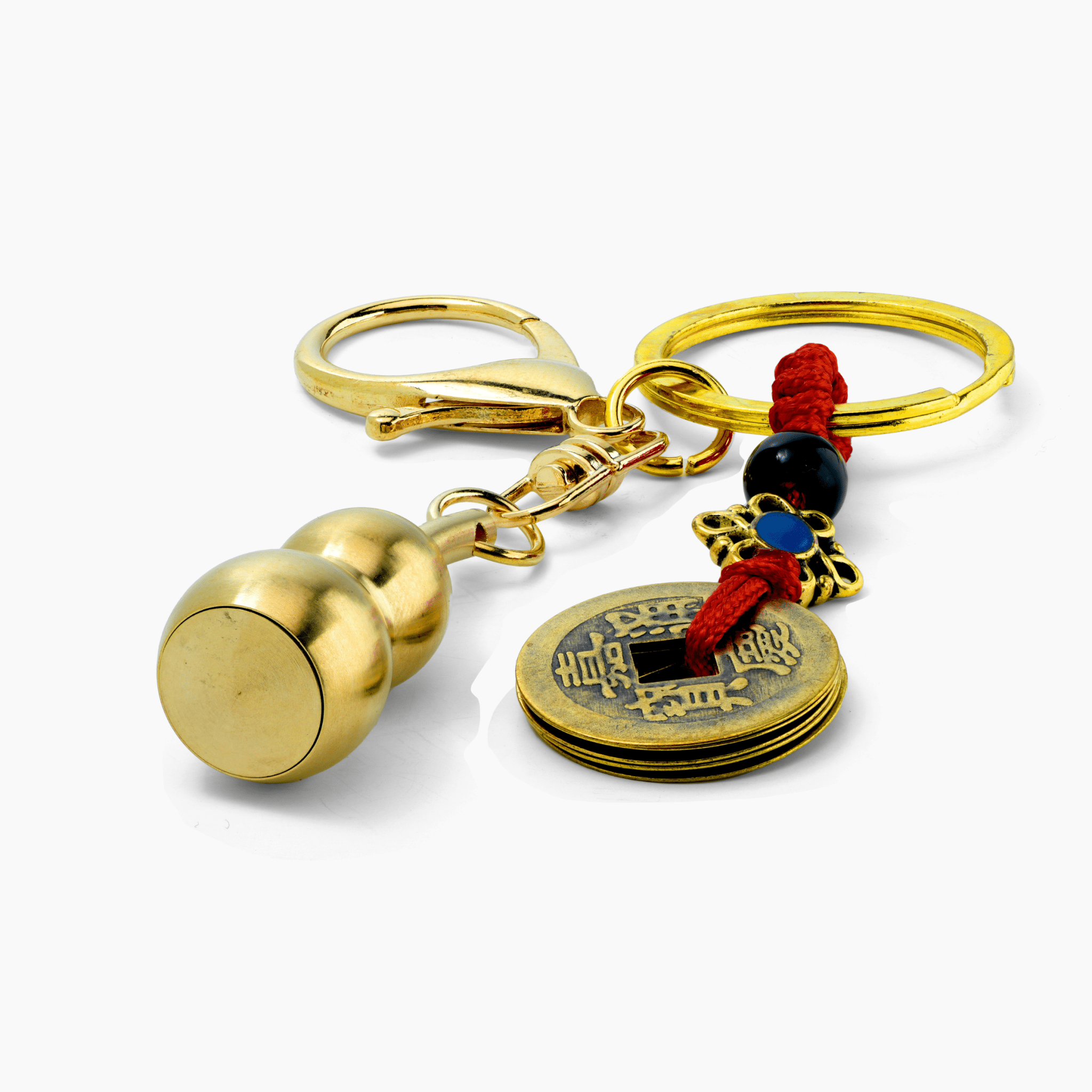 Lucky Feng Shui Keychain Charm - Eat.Read.Love.