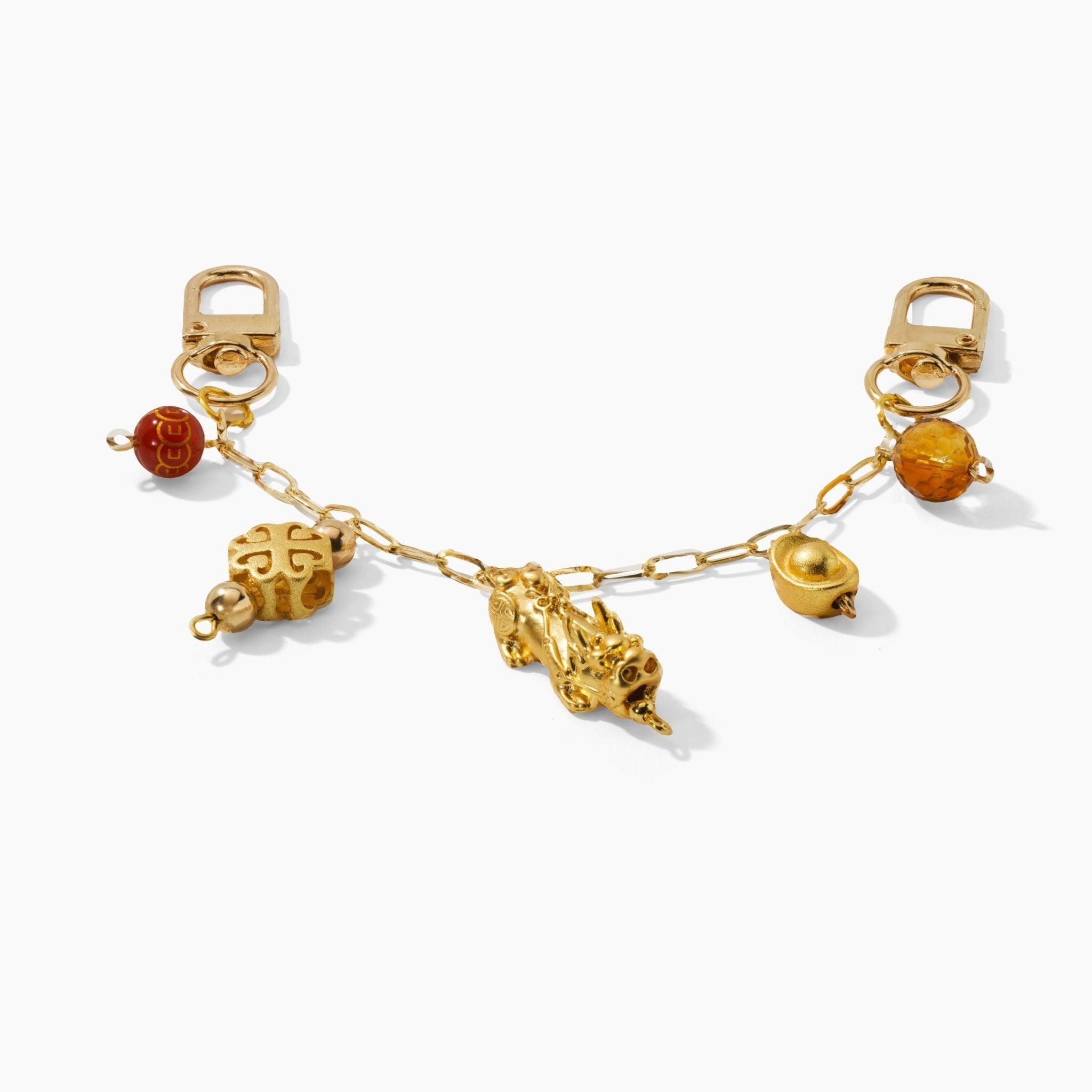 Lucky Fortune Bag Charm - Eat.Read.Love.