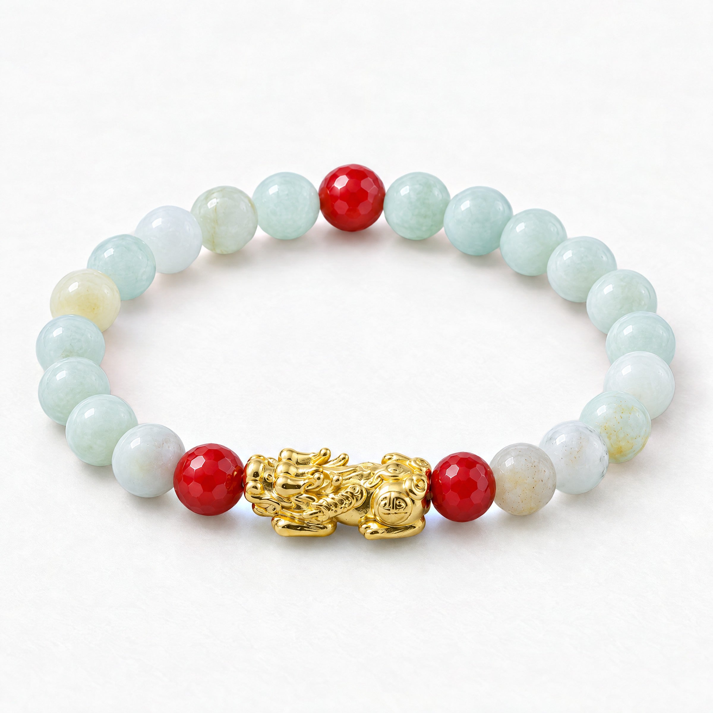 Lucky Fortune Pixiu Jade - Year Of The Rooster
