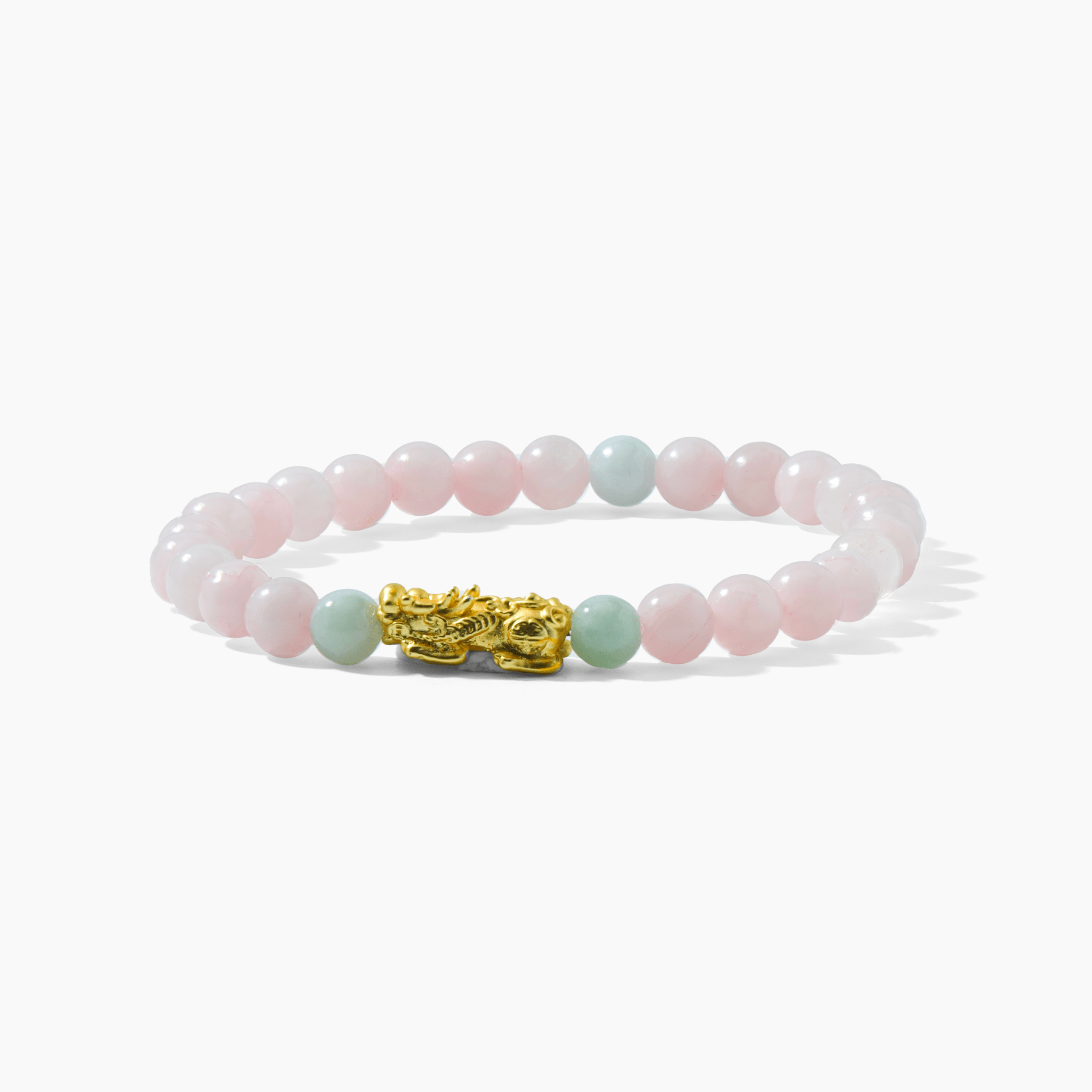 Lucky Fortune Pixiu Rose Quartz - Year Of The Tiger - Eat.Read.Love.