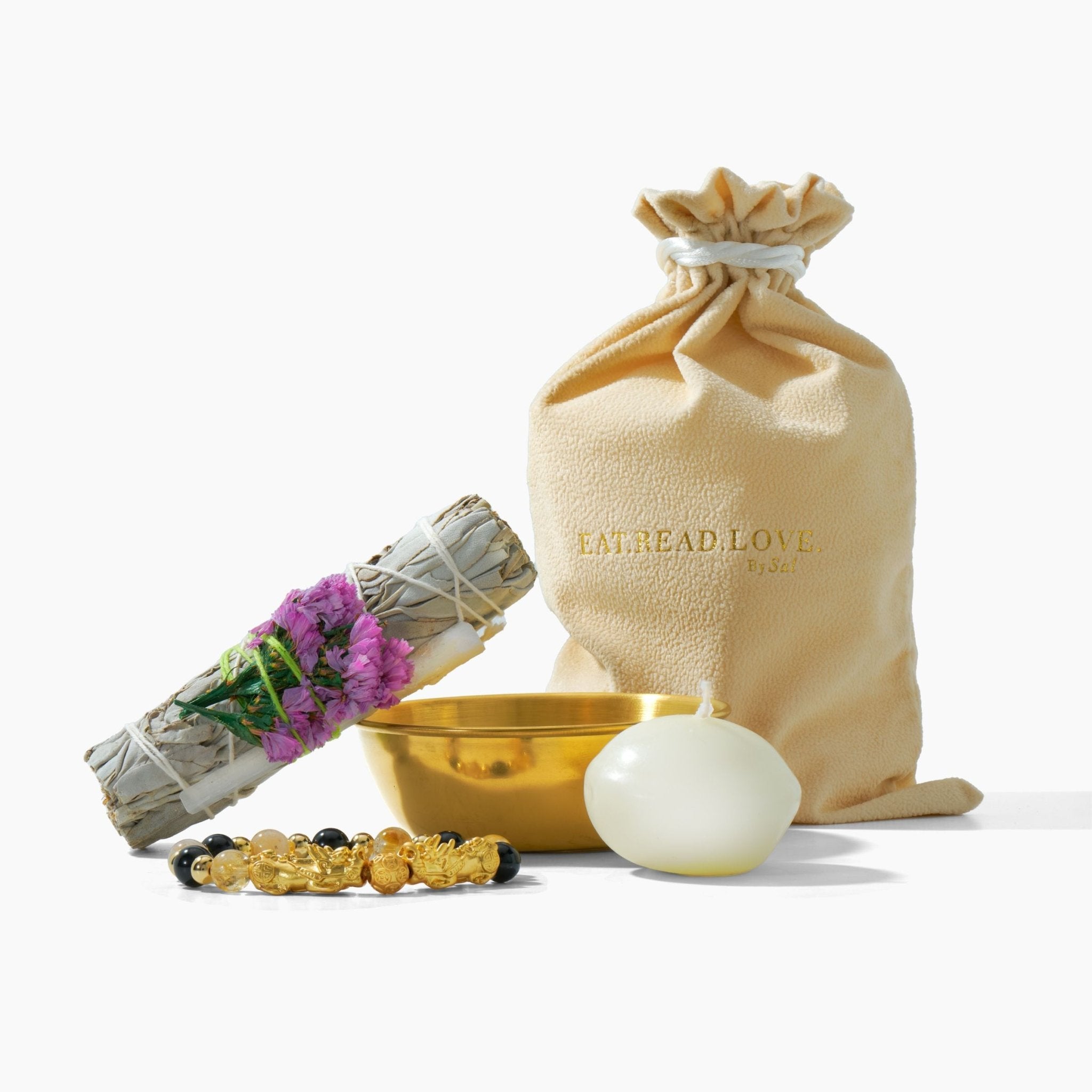 Money Attracting Feng Shui Crystal Bracelet - Eat.Read.Love.