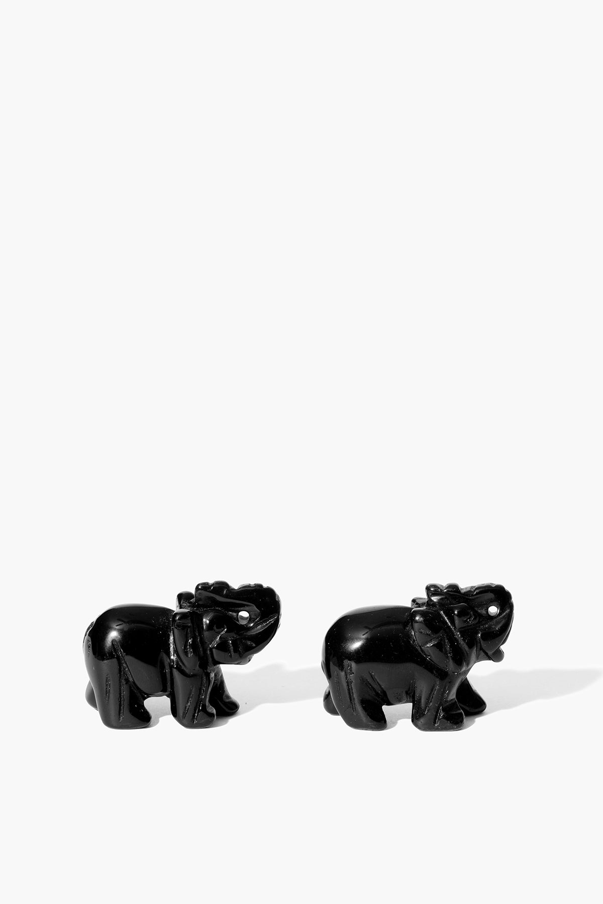 Obsidian Crystal Elephant - Eat.Read.Love.