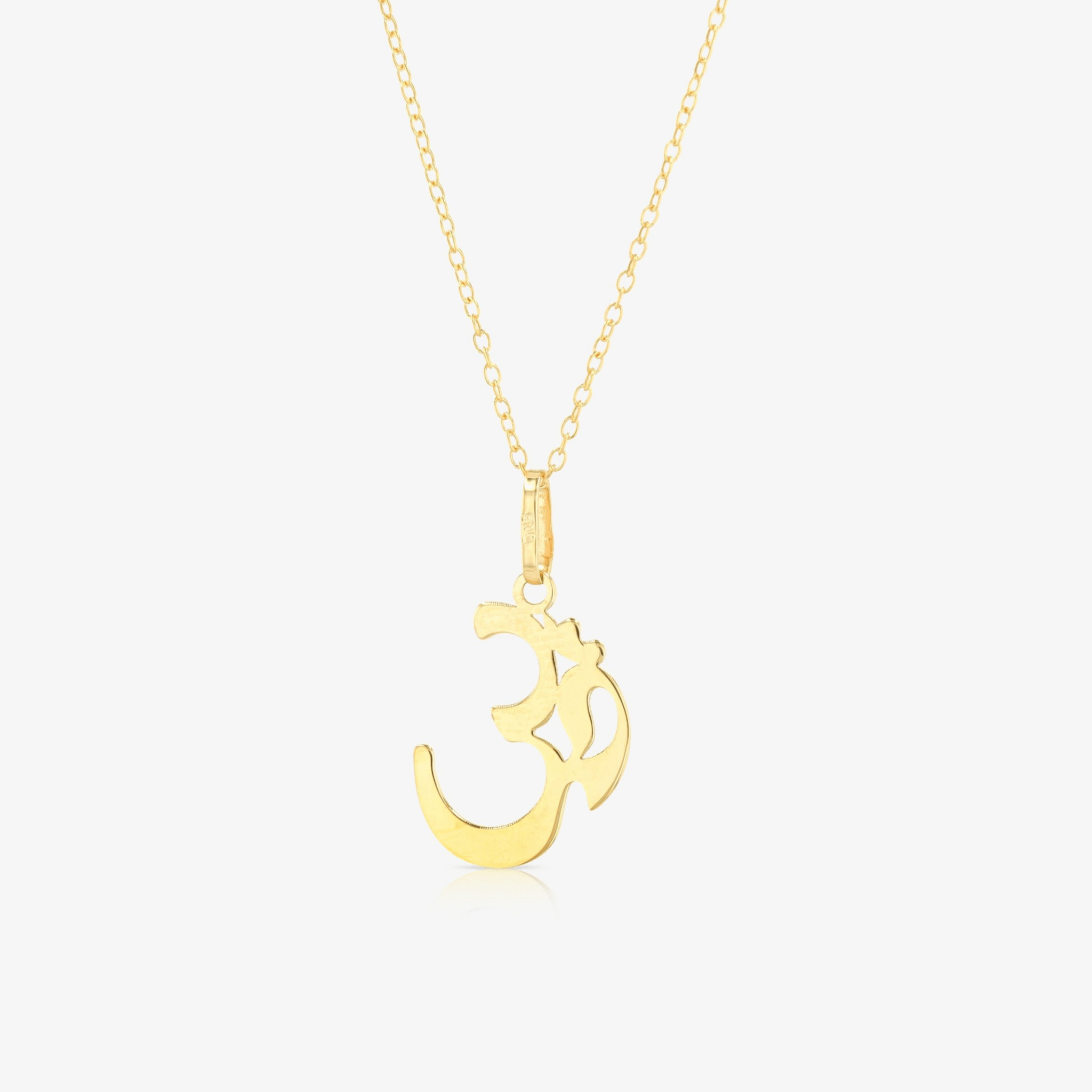 OM Pendant 14k REAL Gold - Eat.Read.Love.