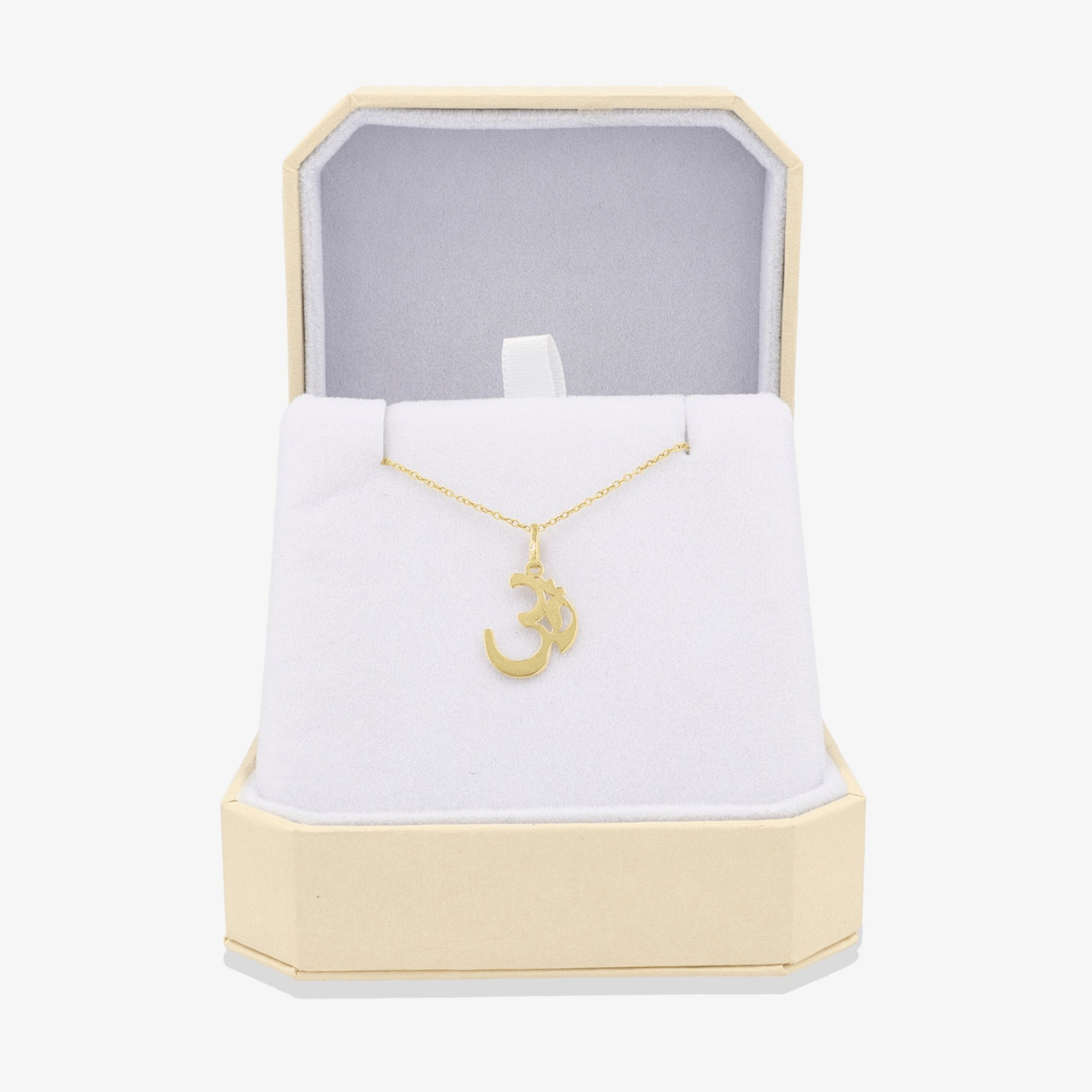 OM Pendant 14k REAL Gold - Eat.Read.Love.