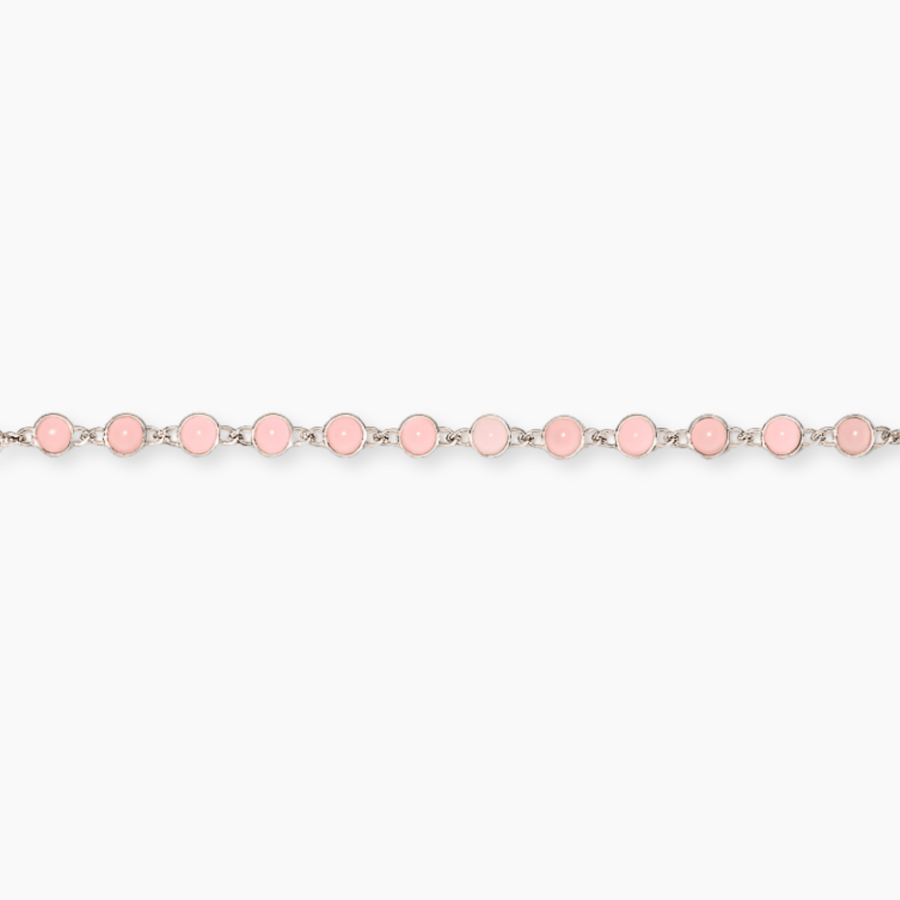 Pink Opal Sterling Silver Tennis Bracelet – Love & Romance - Eat.Read.Love.