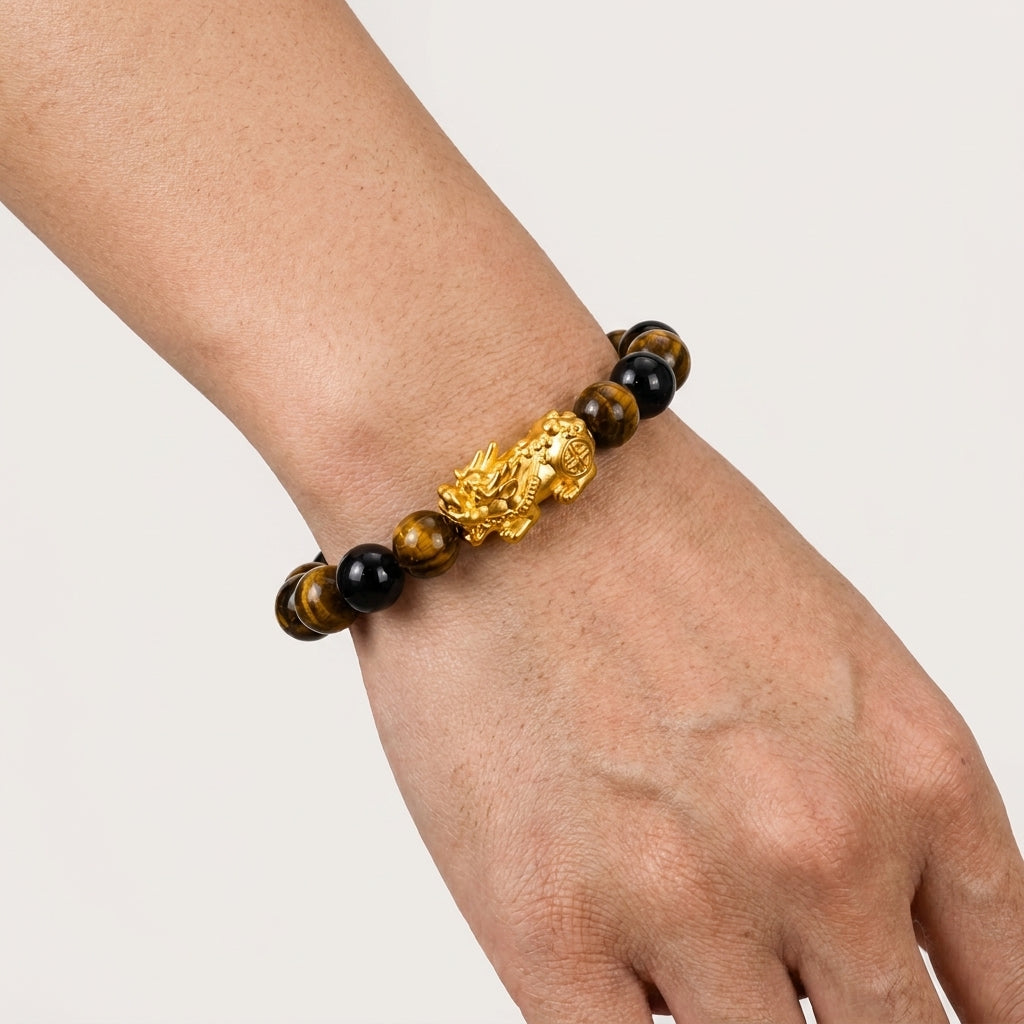 Ancient Monk's Wealth and Wisdom Bracelet
