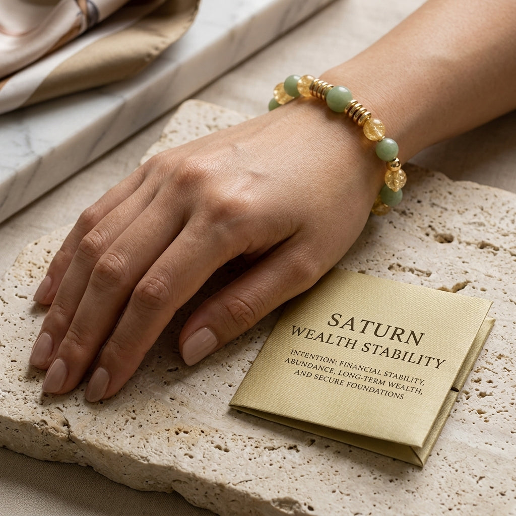Saturn Wealth Stability Bracelet