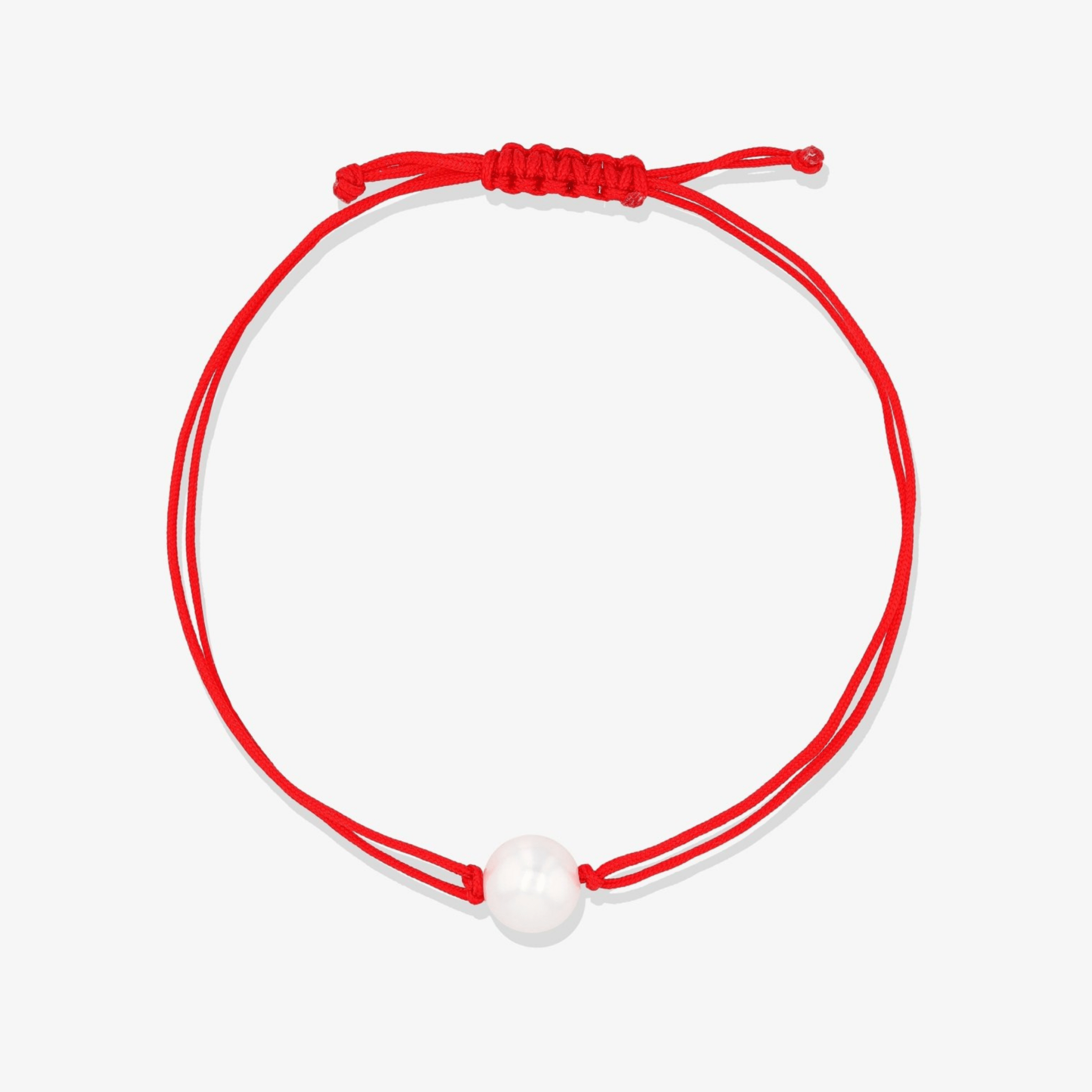 Purity Pearl Red Thread Bracelet - Eat.Read.Love.