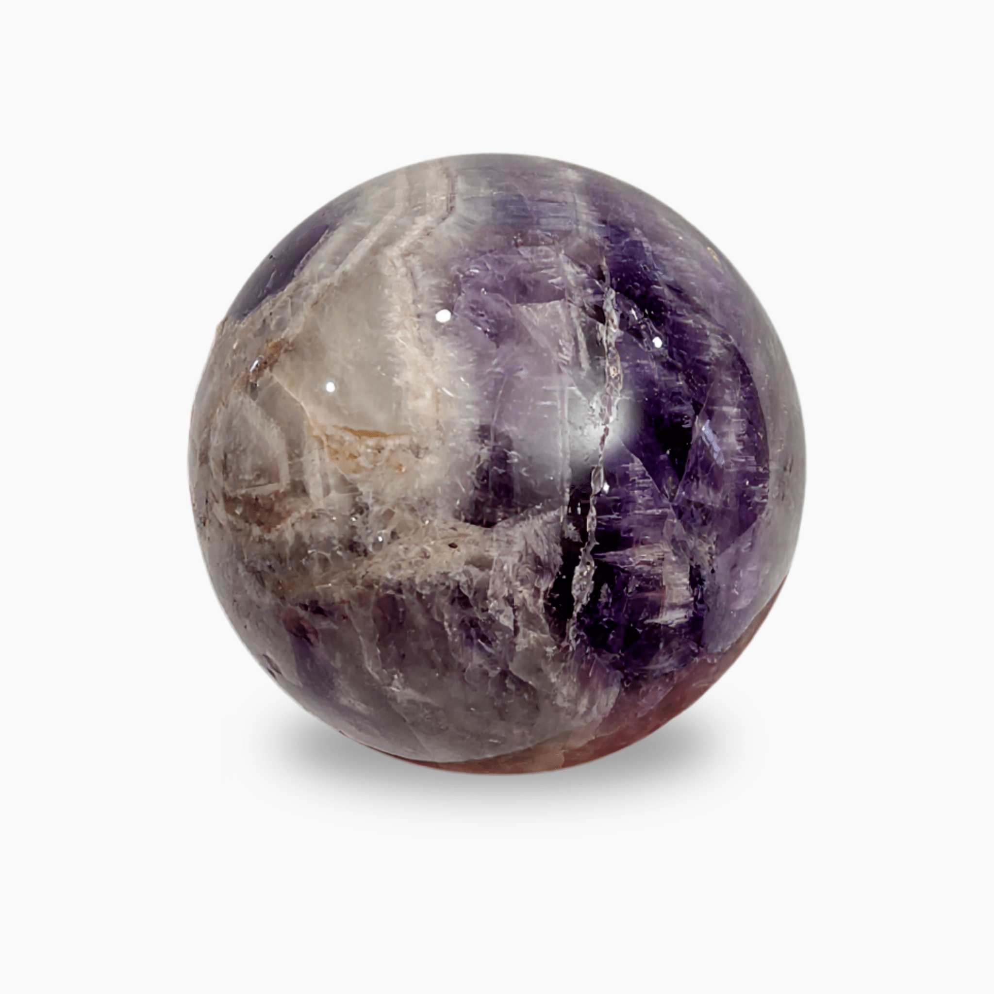 Sal's Chevron Amethyst Sphere - Eat.Read.Love.