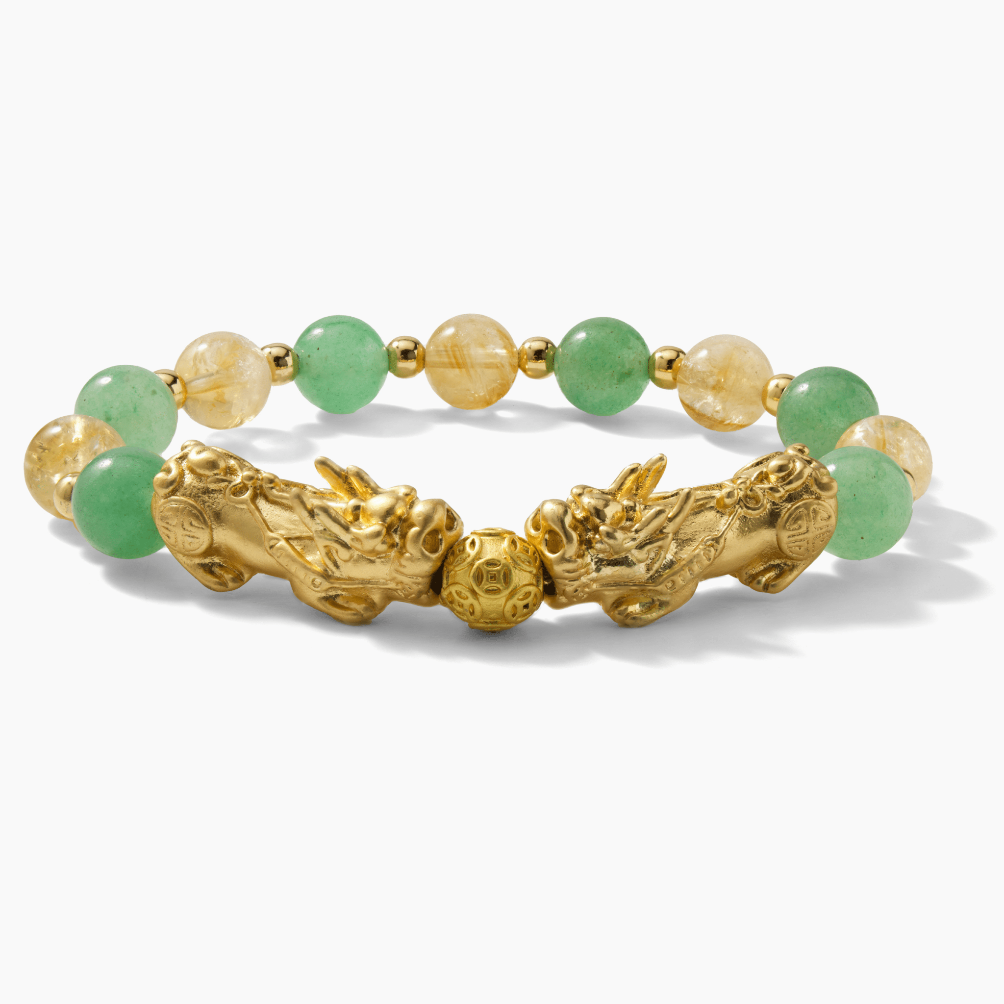 Taurus Zodiac Feng Shui Double Pixiu Bracelet - Eat.Read.Love.