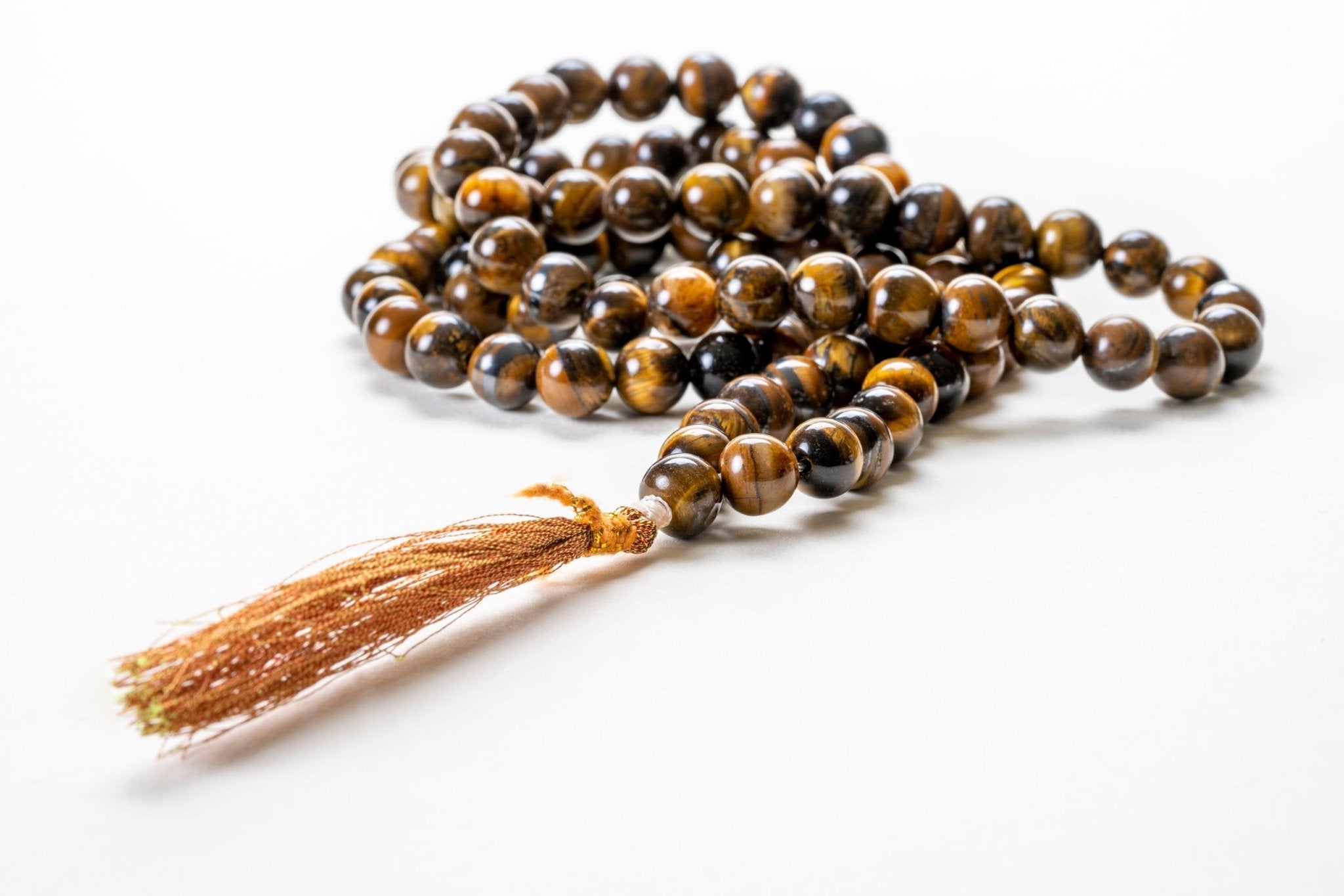 The Highly Prosperous Tigers Eye Mala - Eat.Read.Love.