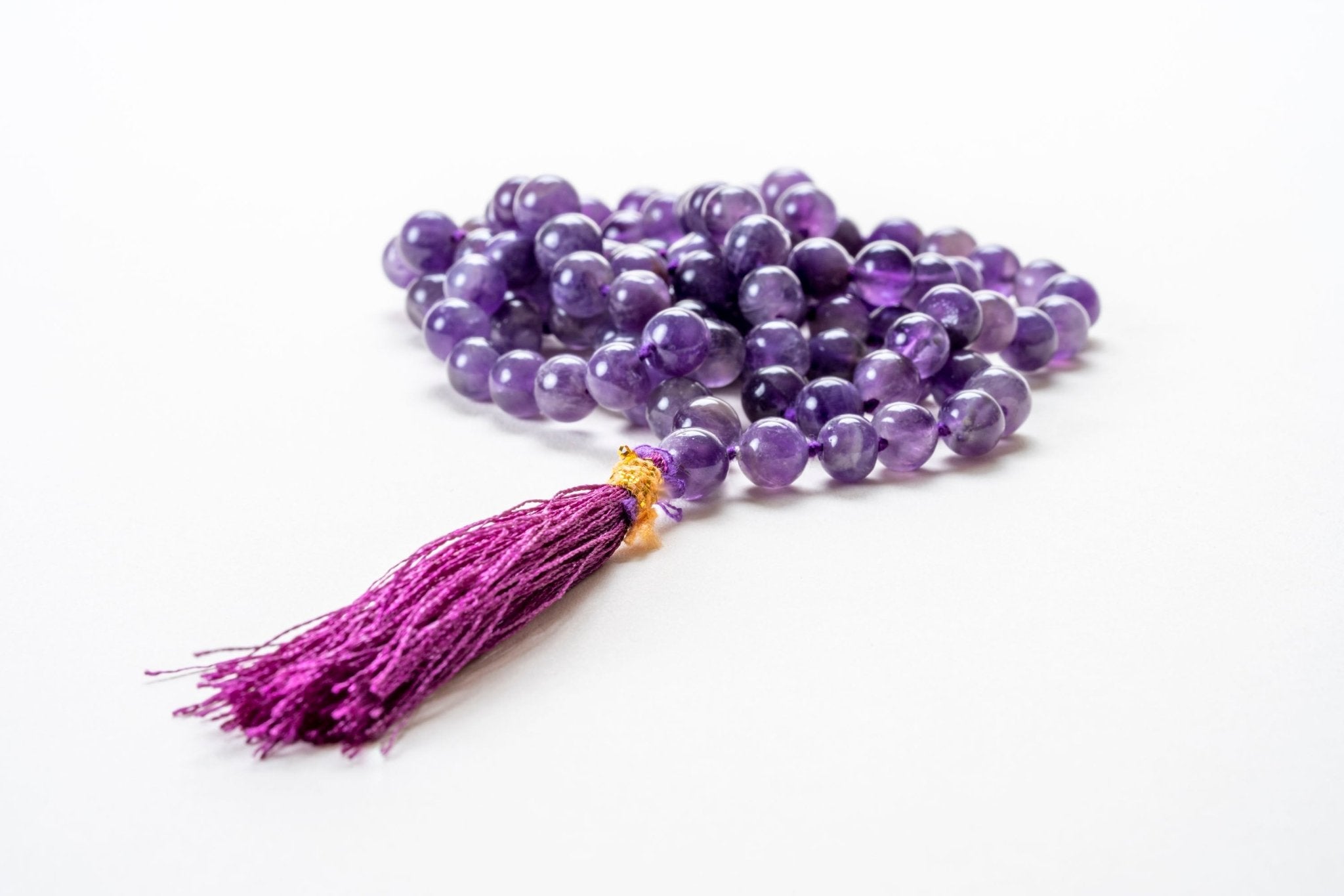 The Poetic Enlightenment Amethyst Mala - Eat.Read.Love.
