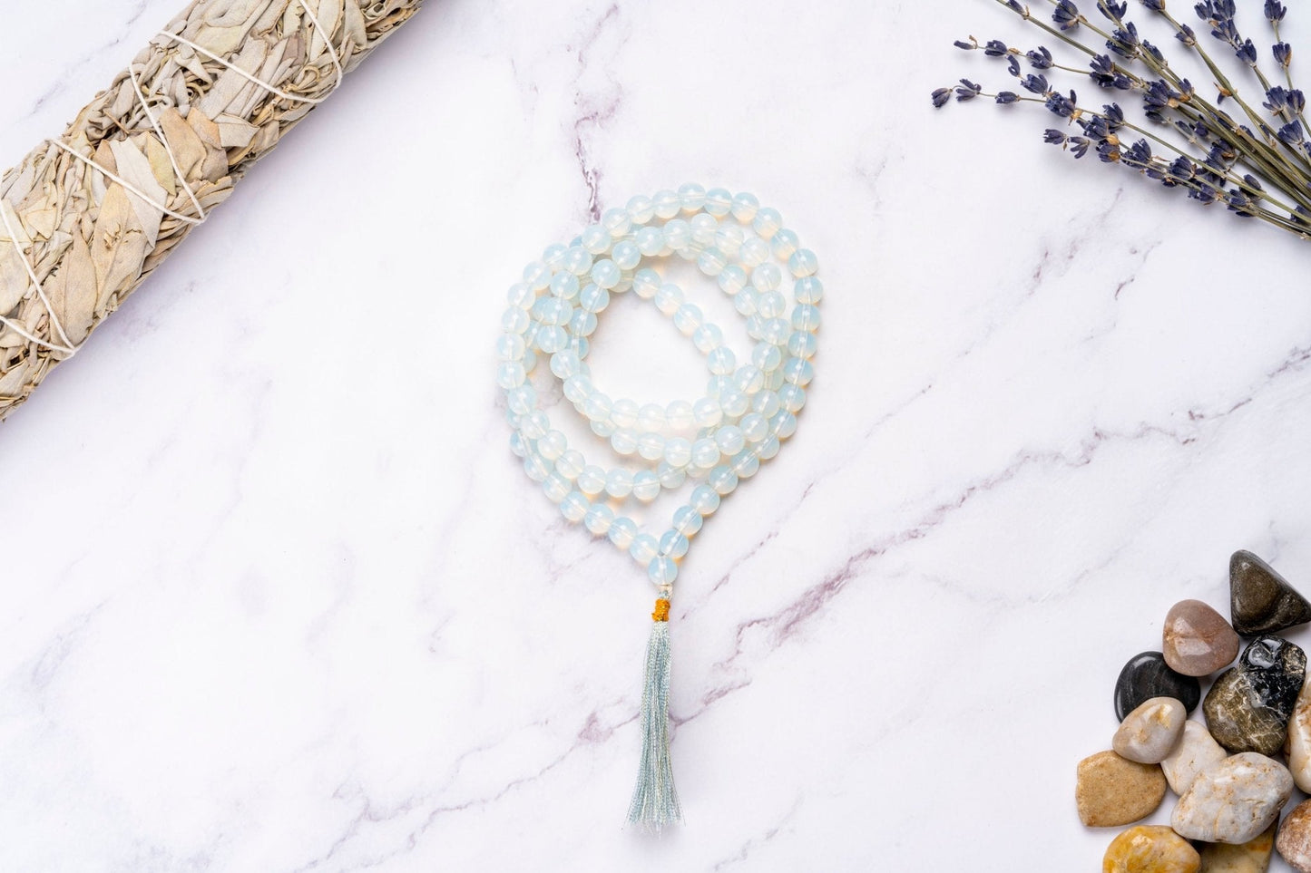 The Swift Communicating Opalite Mala - Eat.Read.Love.