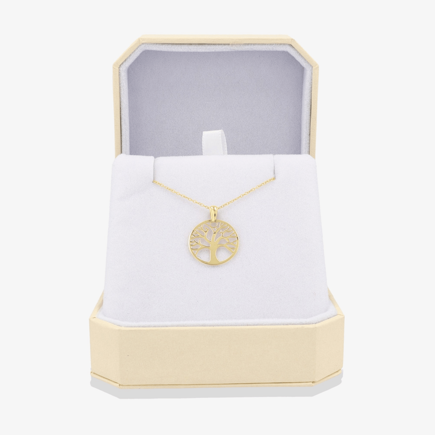 Tree Of Life Pendant 14k REAL Gold - Eat.Read.Love.