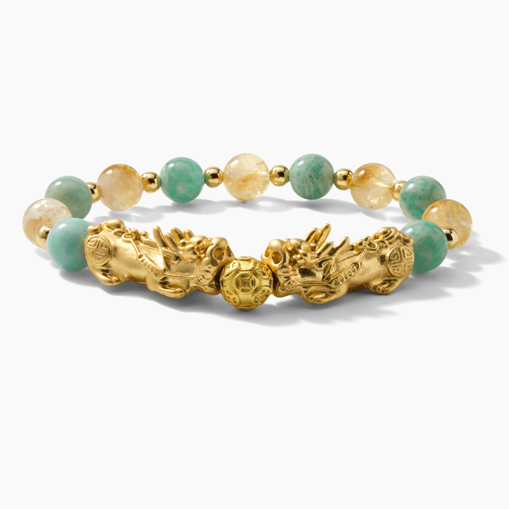 Virgo Zodiac Feng Shui Double Pixiu Bracelet - Eat.Read.Love.