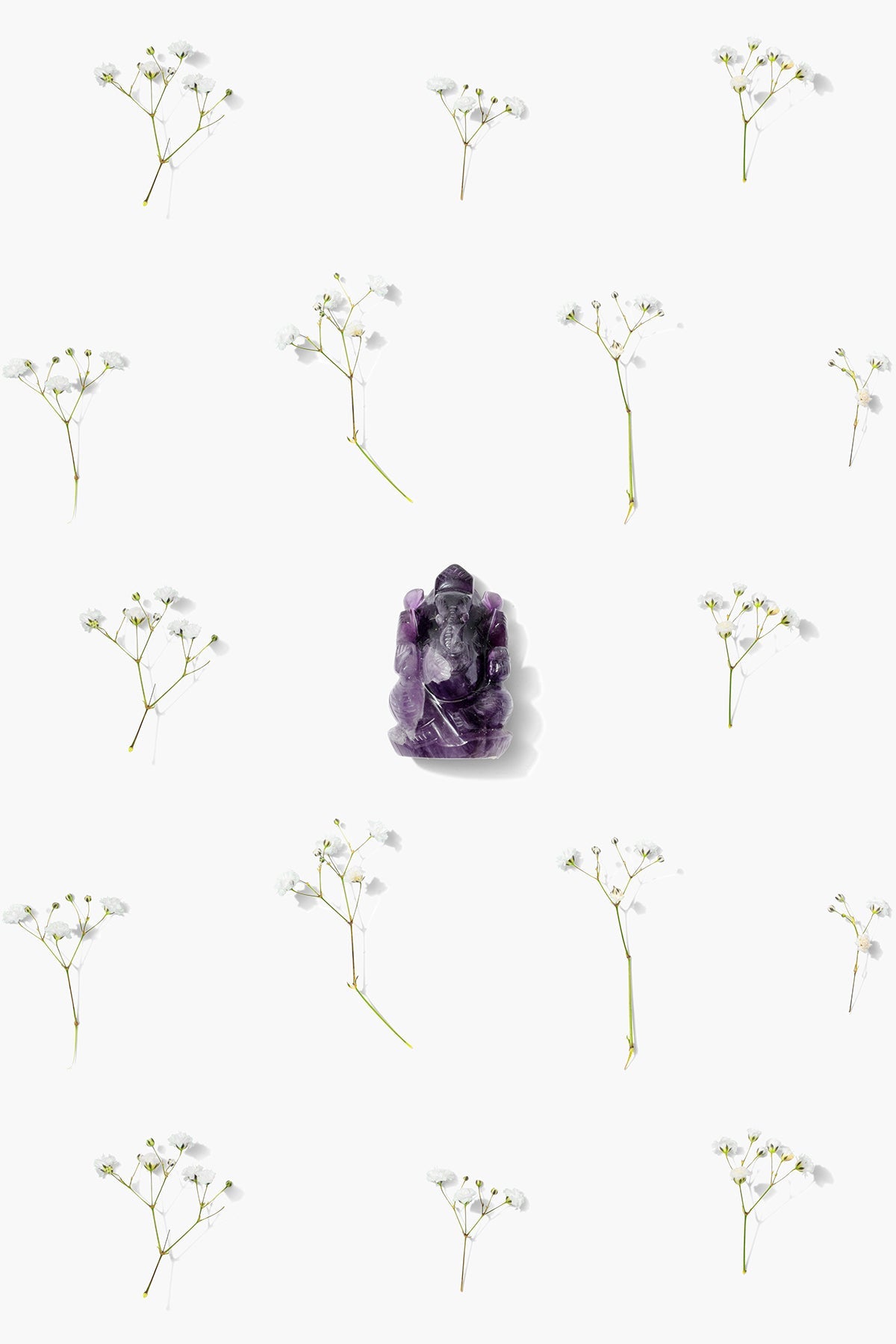 Amethyst Ganesha Statue - Eat.Read.Love.