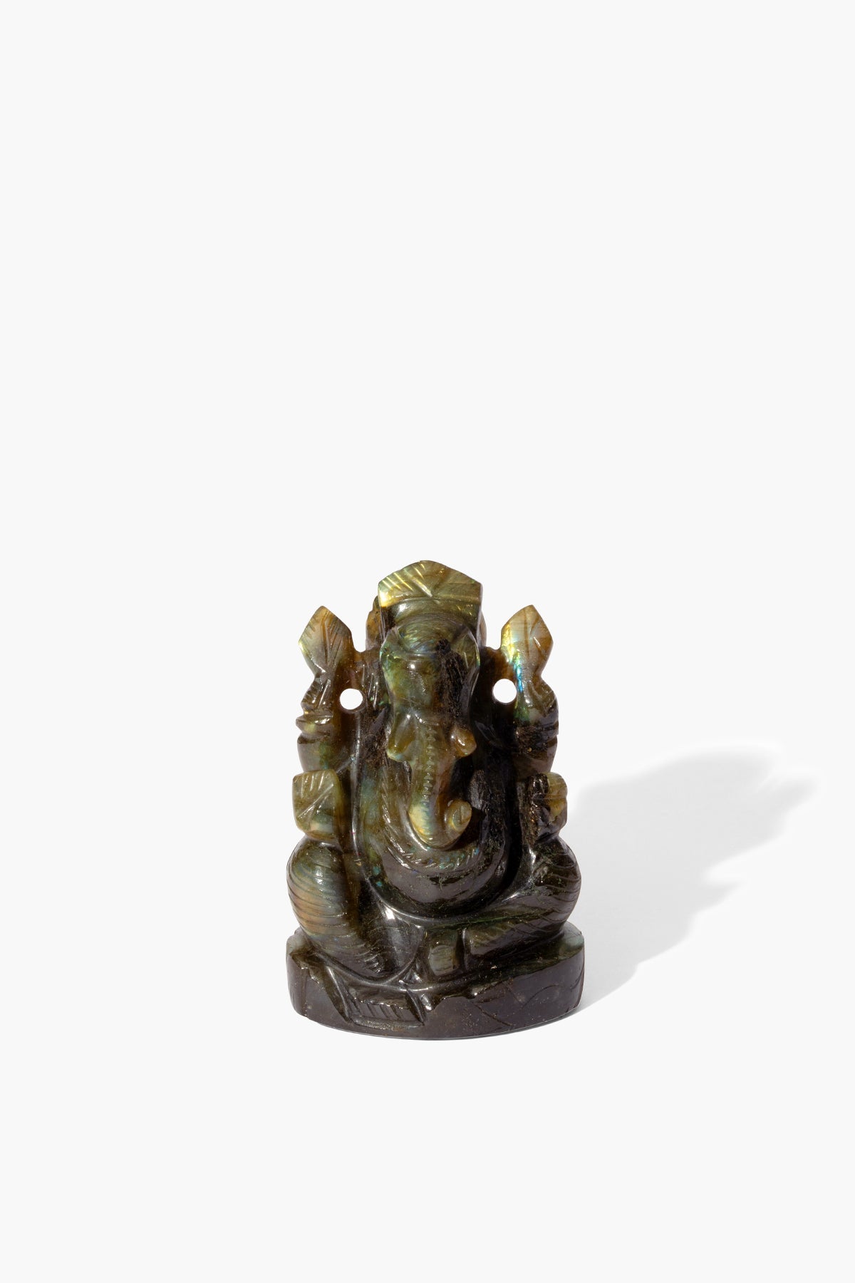 Labradorite Ganesha Statue - Eat.Read.Love.
