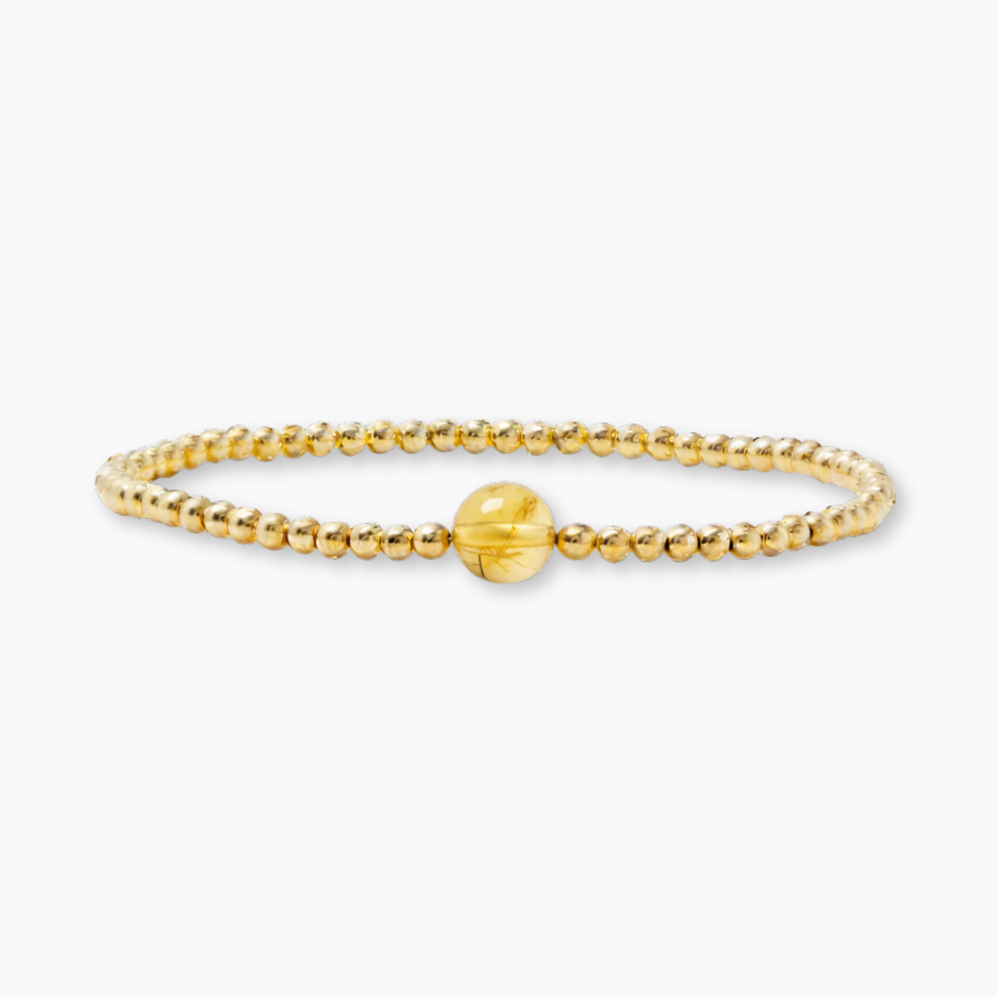 Sagittarius Golden Zodiac Citrine 2026 Bracelet REAL Gold