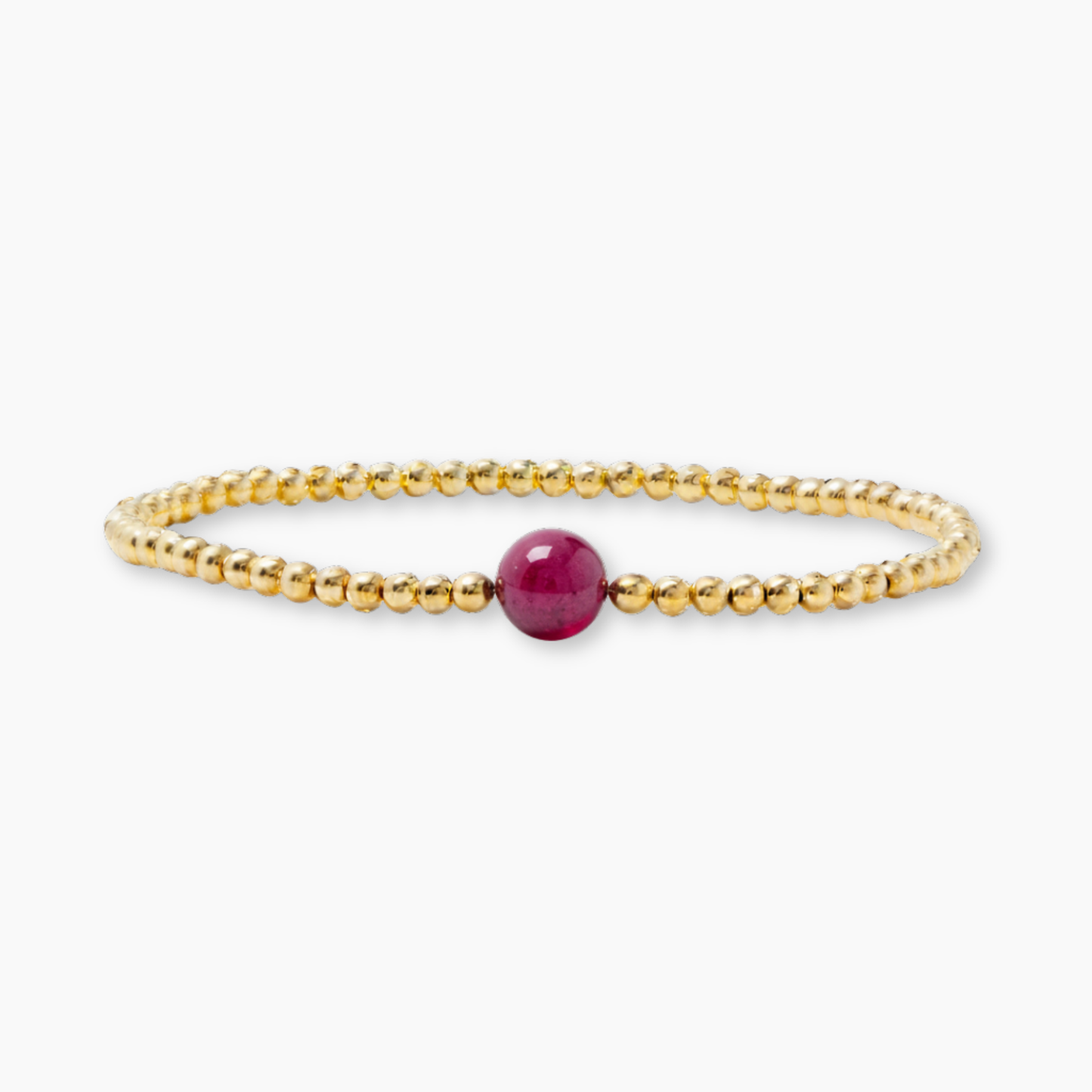 Virgo Golden Zodiac Ruby 2026 Bracelet REAL Gold