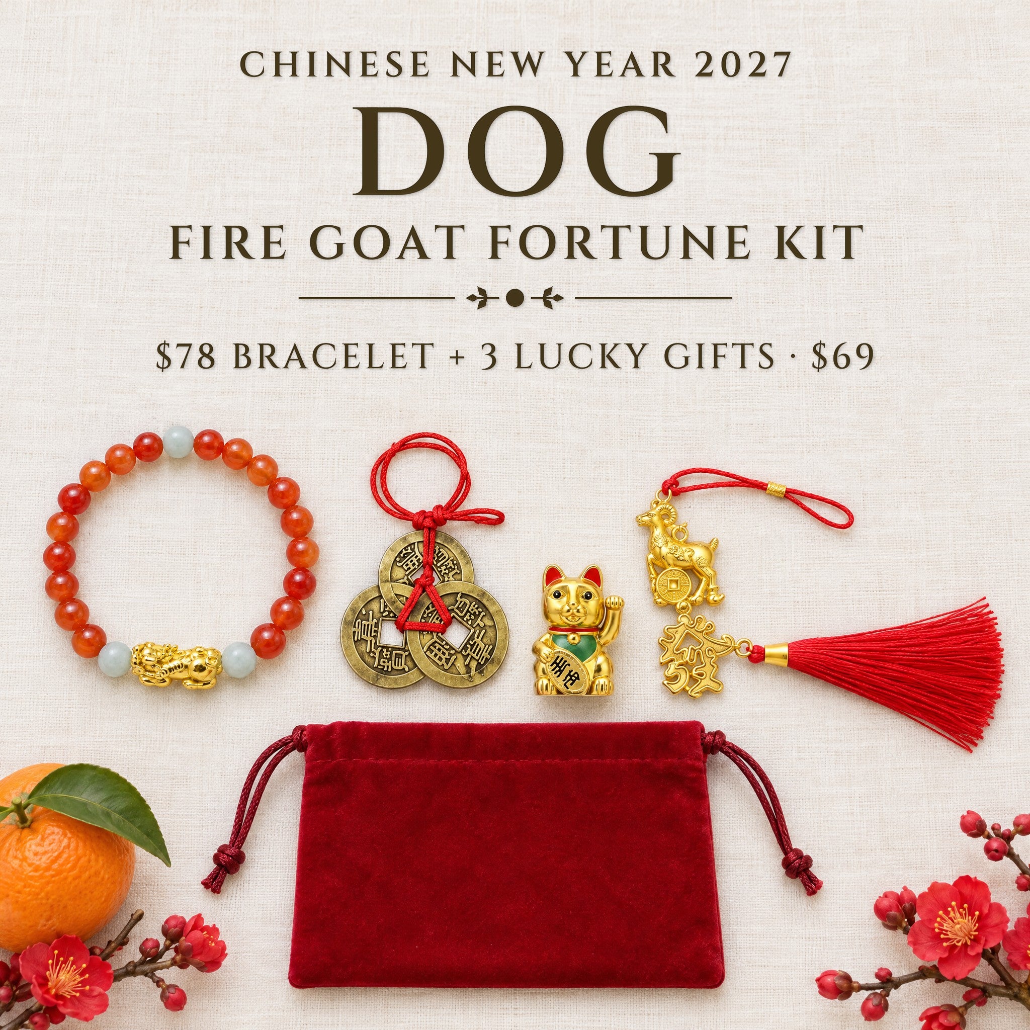 2027 Dog Fire Goat Fortune Kit · Dog