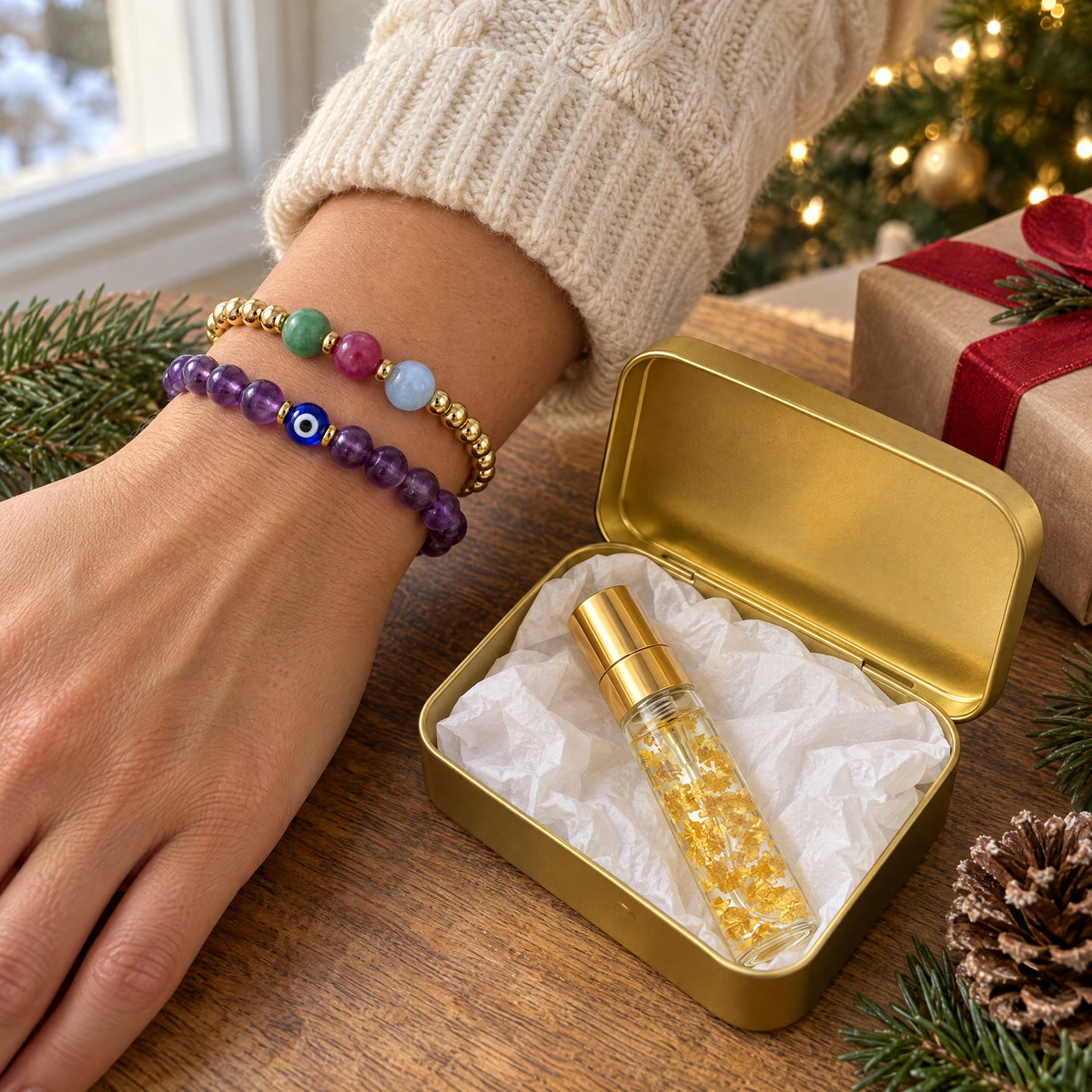 2027 Aquarius Zodiac Abundance Kit · Gold