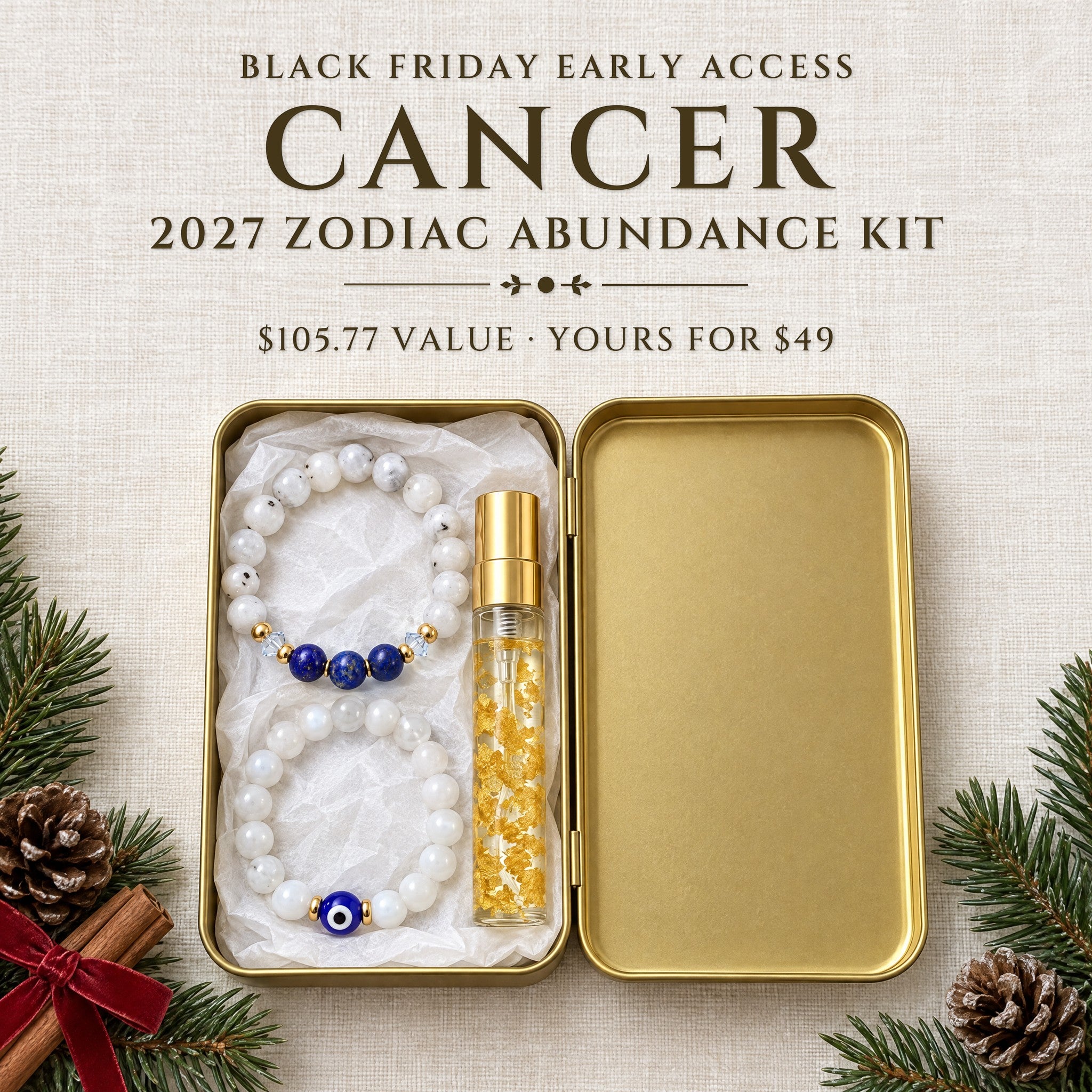 2027 Cancer Zodiac Abundance Kit · Essential