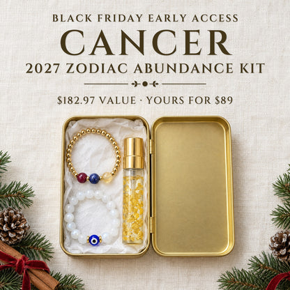 2027 Cancer Zodiac Abundance Kit · Gold