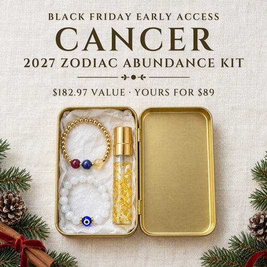 2027 Cancer Zodiac Abundance Kit · Gold