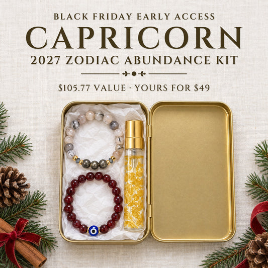 2027 Capricorn Zodiac Abundance Kit · Essential
