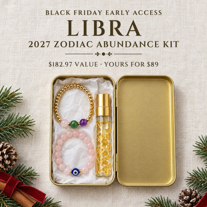 2027 Libra Zodiac Abundance Kit · Gold