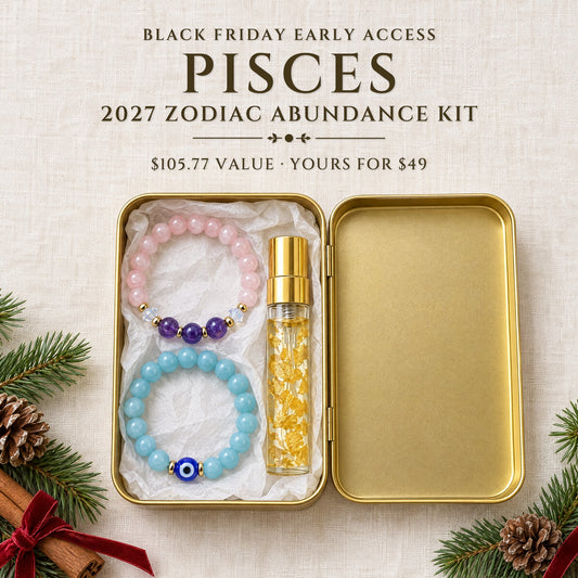 2027 Pisces Zodiac Abundance Kit · Essential