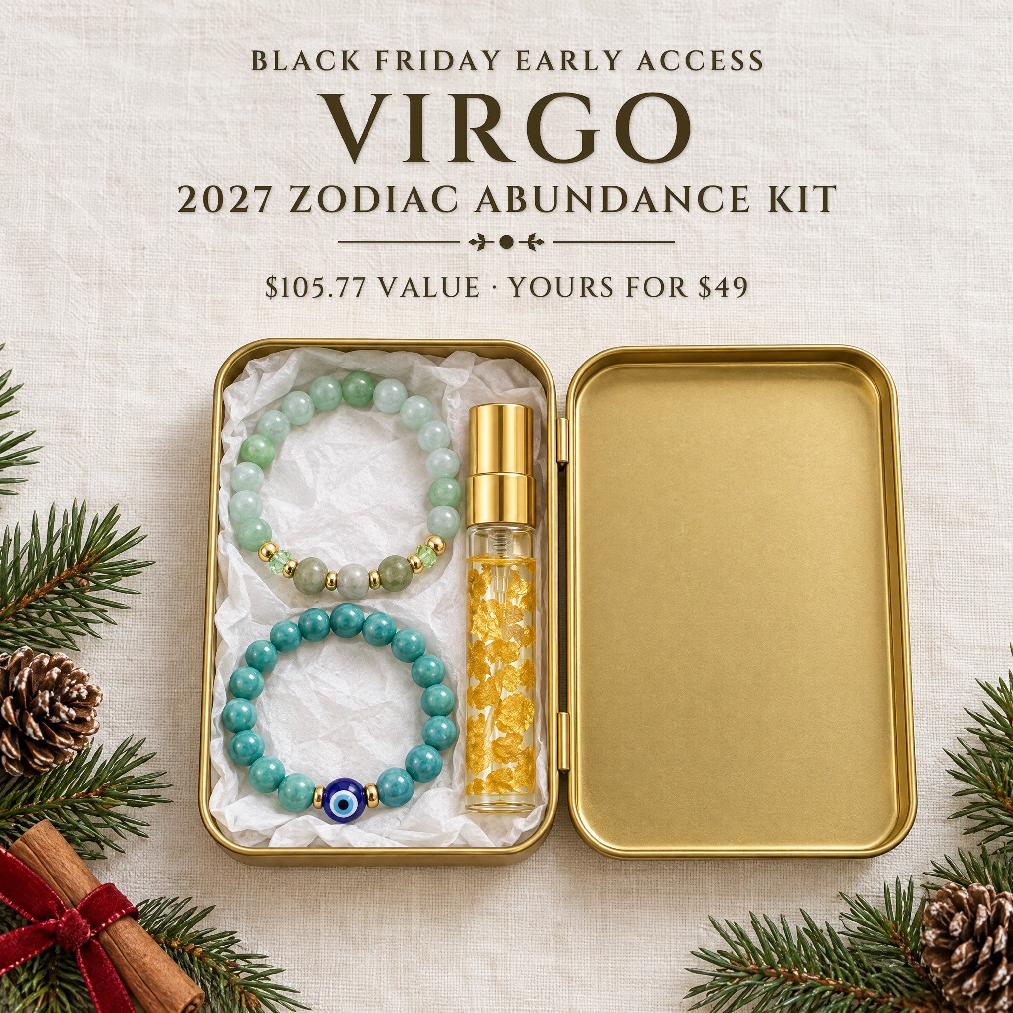 2027 Virgo Zodiac Abundance Kit · Essential
