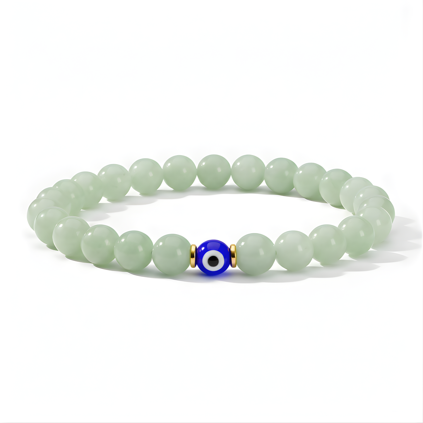 Taurus Evil Eye Jade Crystal Protection Bracelet