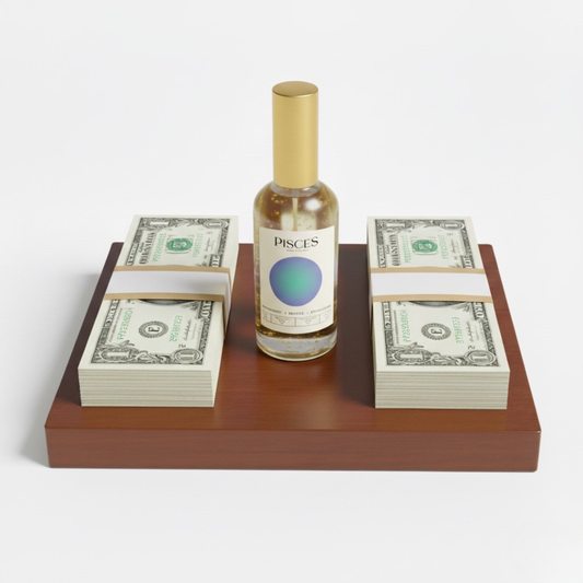 Pisces Zodiac Fortune and Romance Mist Spray With 24k Gold