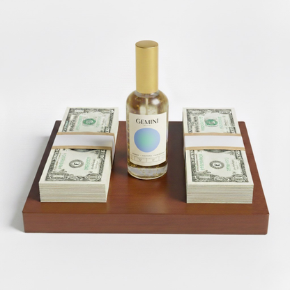 Gemini Zodiac Fortune and Romance Mist Spray With 24k Gold
