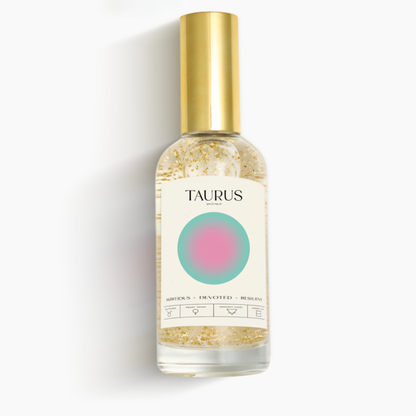 Taurus Zodiac Fortune and Romance Mist Spray With 24k Gold
