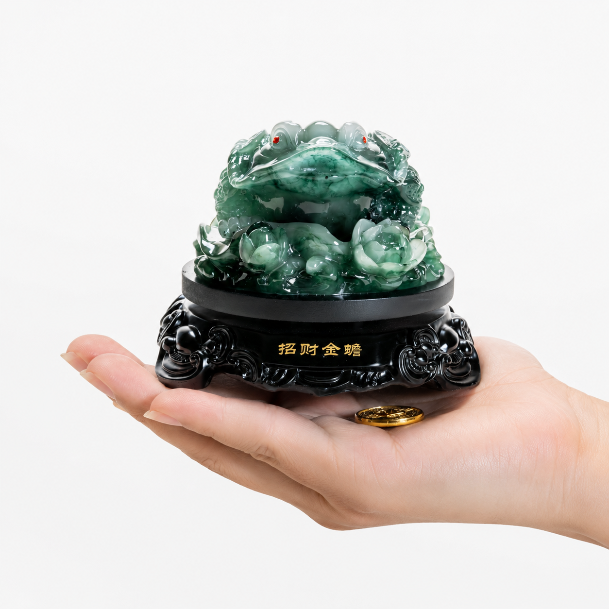 Feng Shui Jade Money Frog
