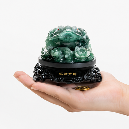 Feng Shui Jade Money Frog
