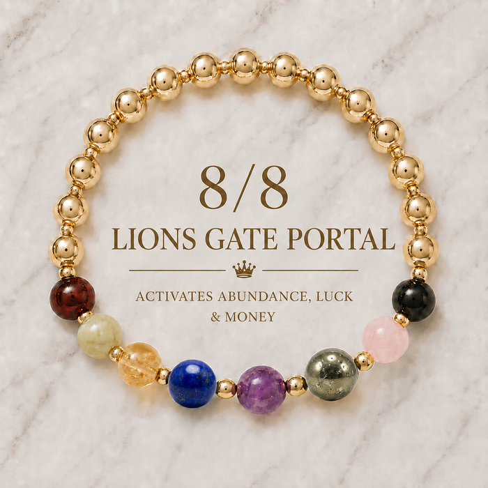 Lion's Gate 8/8 Mega Money and Romance REAL Gold Bracelet — view 1