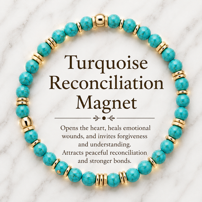 Turquoise Reconciliation Magnet Bracelet