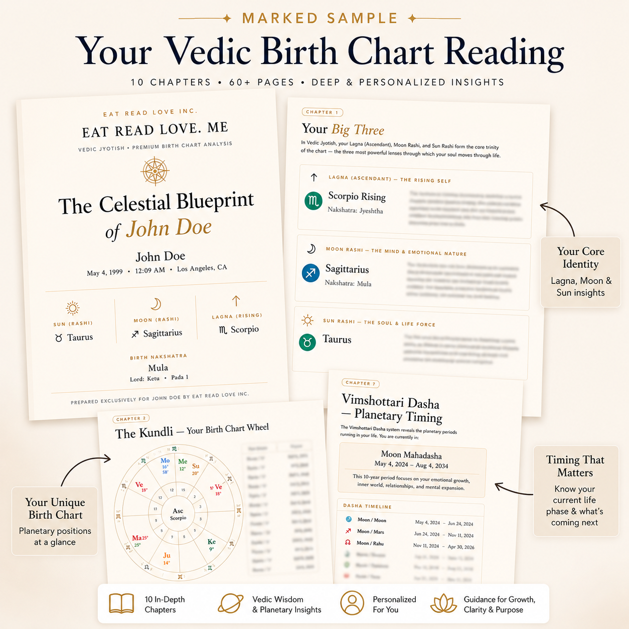 Premium Birth Chart Analysis