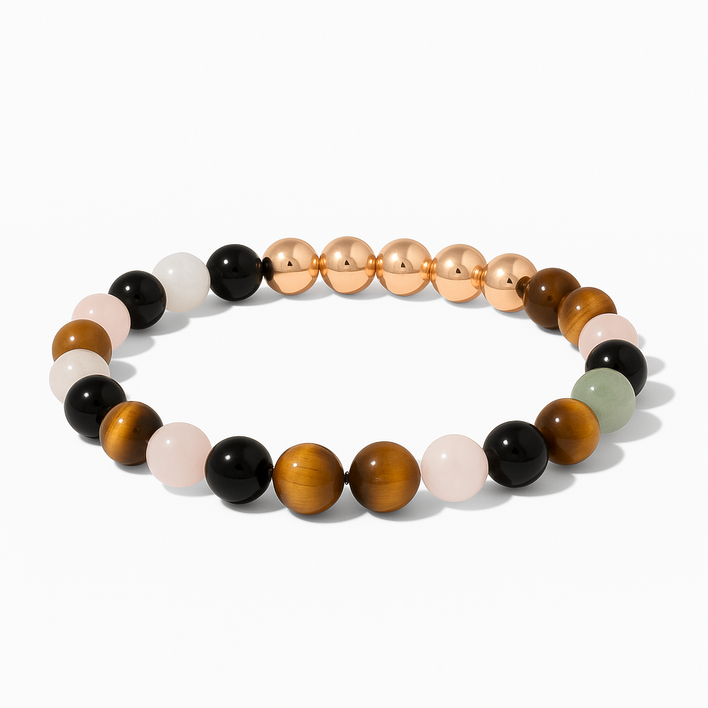 Highest Manifestation Bracelet with PURE Gold Beads