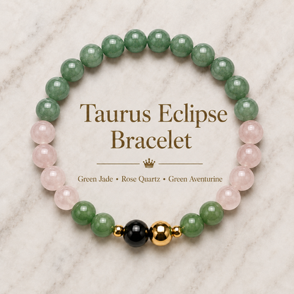 Taurus Eclipse Bracelet with REAL Gold
