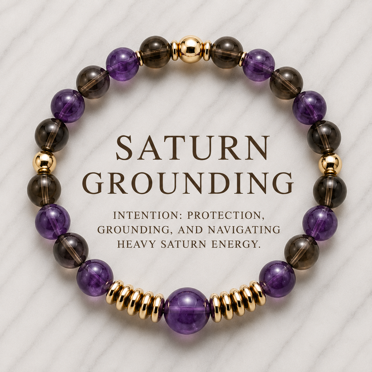 Saturn Grounding Bracelet