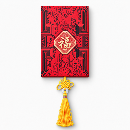 The Golden Card of Fortune and Wealth REAL 24k Gold