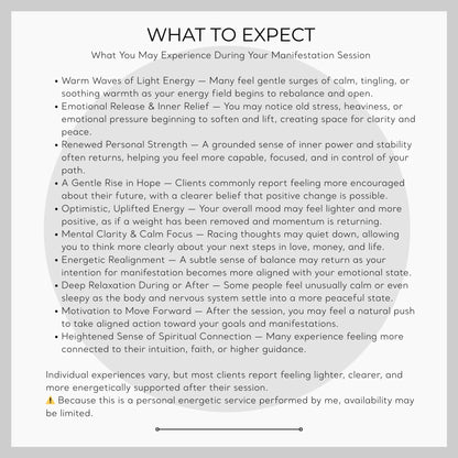 Remote Crystal Manifestation Ritual