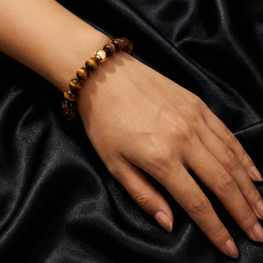 Highest Luck Bracelet with REAL Gold Beads