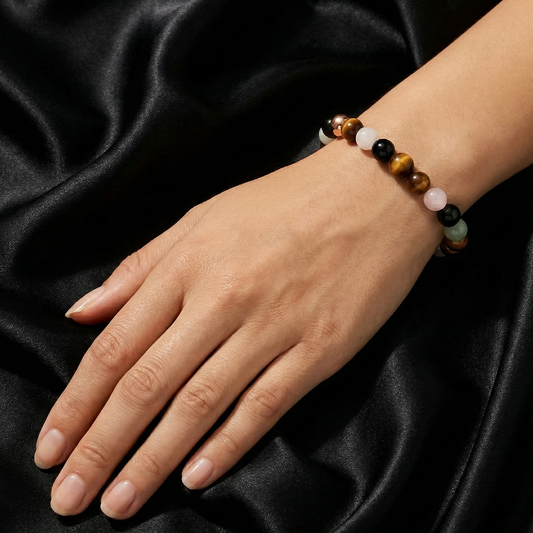 Highest Manifestation Bracelet with PURE Gold Beads